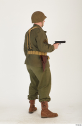  U.S.Army uniform World War II. - Technical Corporal - poses 